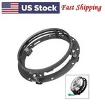 For Harley Touring Softail Hid Led 7" Round Headlight Mounting Bracket Us. Fixed Price $21.06.
