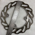 41080-0040 Oem Kawasaki Ninja 600,650,ZX10 Plus Rear Disc Slotted For Lightness. Fixed Price $145.00.