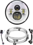 7 Inch Led Headlight Dot Drl Halo Bulb Kit For Touring Street Glide Road. Fixed Price $76.47.