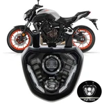 Led Headlight Assembly Hi/lo Drl For Yamaha FZ07 MT07 2014-2017 Black Housing. Fixed Price $175.99.