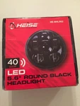 Heise HE-BHL702RGB 7" Round Black Halo Headlight 40W Led. Fixed Price $100.00.
