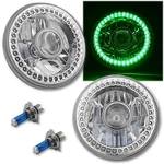 7" Halogen Green Sc Led Angel Eye Projector Headlight Lamp Bulb Pair. Fixed Price $50.96.