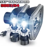 Pair 5X7 7X6INCH Led Headlight Hi-lo Beam For Nissan Pickup Hardbody D21 1986-94. Fixed Price $69.99.