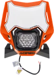 Acerbis Headlight- Vsl Lumen-x Orange/black 2987941008. Fixed Price $186.51.