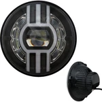 Cyron Lighting Headlight 7" Beast Black W/driving ABIG7B2-B. Fixed Price $176.31.