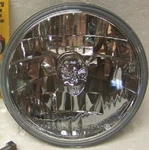New Adjure T70100SR Motorcycle 7" Skull Headlight Headlamp Driving. Fixed Price $99.92.