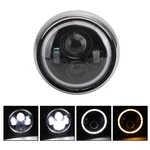 7 Inch Headlight High/low + Drl Fits Motorcycle Dyna Cafe Racer Bobber. Fixed Price $70.40.