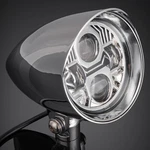 Chrome Motorcycle Bullet Headlight Assy For Harley Chopper Bobber Dyna Softail. Fixed Price $75.95.