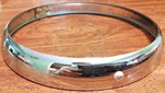 Lucas 7" Chrome Headlamp Rim Bezel Door 553248 Taiwan Made 05-01201 Sharp Edge. Fixed Price $18.00.