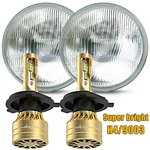 Pair 7" Inch Round Headlights Hi/lo Sealed Beam For Chevy-bel 1955-1957. Fixed Price $109.66.