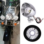 Motorcycle Led Headlight Lamp Spot Fog For Harley Chopper Custom. Fixed Price $21.49.