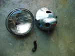 78-81 Oem Yamaha XS650 Complete Headlight Shell Rim Stay Bracket 584-84310-61-00. Fixed Price $74.99.
