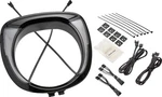Ciro 46206 Headlight Bezel - Fang Chieftain Black. Fixed Price $249.99.