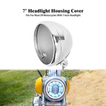 7 Inch Headlight Headlamp Housing Bulb Bucket For Harley Heritage Softail. Fixed Price $50.99.
