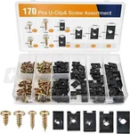 170PCS Car U-clip And Screw 110CC 125CC 150CC GY6 Atv Go Kart Scooter Moped. Fixed Price $19.99.