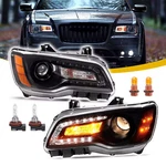 Projector Headlights Led Drl Driver&passenger W/bulb For Chrysler 300 2011-2023. Fixed Price $164.67.