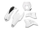 Ufo Plastic Kit Ktm 125 Exc 2009-2011 White Color. Fixed Price $127.26.