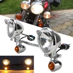 Driving Passing Fog Spot Light Turn Signal Lamp For Harley Touring Softail Dyna. Fixed Price $44.95.