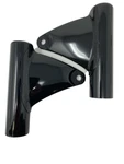 Kawasaki H1 500 Triple Head Light Bracket Covers Set, Black Repro. Fixed Price $182.00.