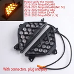Front Led Signal Light L+r For Kawasaki NINJA500 Abs 2024 2025 "no Fit Se. Fixed Price $49.00.