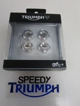 Triumph Scrambler 1200 Bonneville 900 Head Bolt Covers Silver A9710277. Fixed Price $46.59.