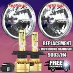 For Jeep Wrangler Jk 2007-2018 Combo Dot 7'' Led Headlights Headlamps Kit. Fixed Price $145.89.