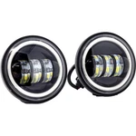 Letric Lighting Co. 4.5" Passing Lamp With Full-halo Black Llc-lpl-bh. Fixed Price $110.44.