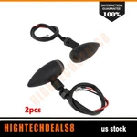 2PCS Motorcycle Turn Signal Lights Mini Bullet Blinker Amber For Custom Bike. Fixed Price $10.39.