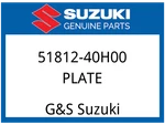 Suzuki Oem Part 51812-40H00 Plate. Fixed Price $14.22.