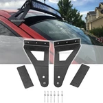 52'' Curved Led Light Bar Upper Roof Mount Bracket Ford F150 F-150 2004-2018. Fixed Price $13.99.