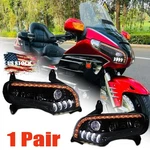 Front Led Headlight Assembly Turn For 2012-2017 Honda Goldwing GL1800 F6B. Fixed Price $520.00.