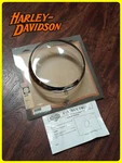 Vintage Harley Davidson Headlamp Stock Chrome Trim Ring 94 & Later Flstc +. Fixed Price $35.00.