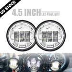 4.5 Inch Led Spot Fog Passing Light For Harley Electra Glide Touring Road King. Fixed Price $36.99.