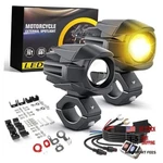 Motorcycle Fog Lights 60W 18000LM 9 Modes Strobe Led Driving MOTO-F1-1 Lens. Fixed Price $114.86.
