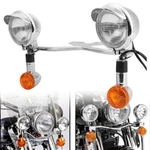 Driving Turn Signal Spot Light Bar For Honda Shadow Ace Aero Vt 750 1100 Vlx 600. Fixed Price $64.99.