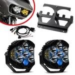 Baja Designs LP6 Pro Headlight Kit For 2015-2023 Harley Road Glide Clear/blue. Fixed Price $1119.90.