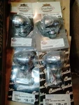 Chrome Amber Turn Signal Bullet Blinker Grill Slotted Harley Chopper Bobber. Fixed Price $44.99.