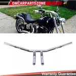 8" Rise T-bars Handlebar For Harley Sportster Softail Flst Fxst Drag Chrome. Fixed Price $109.95.