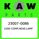 23007-0086 Kawasaki Lens-comp,head Lamp 230070086, New Genuine Oem Part. Fixed Price $862.12.