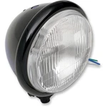 Drag Specialties Bottom Mount H4 Headlight 5-3/4" Black 2001-0553. Fixed Price $87.93.