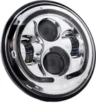 Letric Lighting Co. 7IN. Premium Led Headlight With Full-halo For Indian Chrom. Fixed Price $82.60.