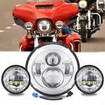 7 140W Led Headlight Hi/low 2PC 4.5INCH Fog Combo For Harley Davidson. Fixed Price $59.98.