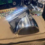 Harley Road King Right Side Headlight Nacelle Cover Chrome 67674-94. Fixed Price $99.99.