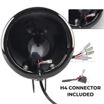 5.75'' Motorcycle Headlight Housing Cover Bottom Mount Bucket Harley & Chopper. Fixed Price $24.00.