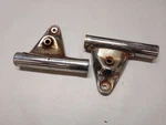 Suzuki RV125 Headlight Housing Brackets Fits 1972-1978. Fixed Price $20.00.