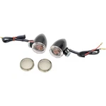 Drag Specialties Gloss Black Mini Deuce Marker Lights Clear/smoke Bolt Mount .... Fixed Price $81.99.
