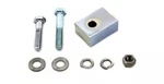 Headlamp Mounting Block Chrome Fits Harley Davidson 67768-86. V-twin 31-0288. Fixed Price $22.00.