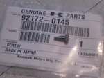Kawasaki Z1/Z1-R/KZ/H2/H1/S3/S2/S1 Headlamp Screw 5 X 14 Nos!. Fixed Price $7.95.