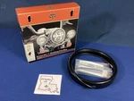 New Oem Harley Davidson 7 Bezel Electra Glo Light Ring, Black, 61400155 *. Fixed Price $120.00.