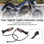 Turn Signal Lights Indicator Lamp For Moto Guzzi V7 V9 V100 V85TT Stelvio Us. Fixed Price $49.46.